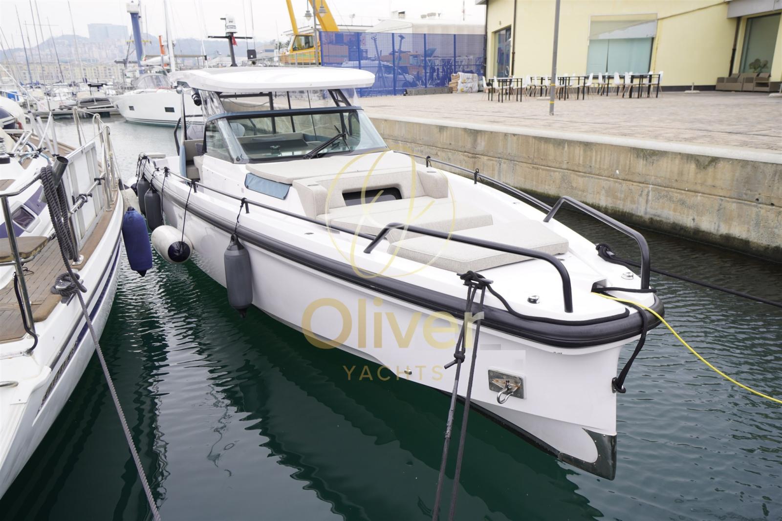 axopar 37 sun top - brabus line