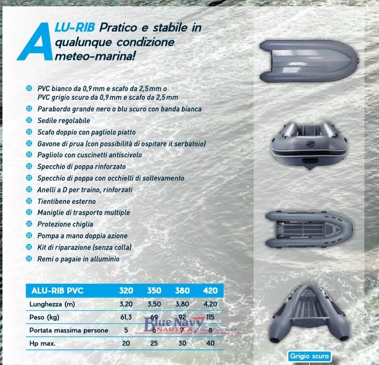 quicksilver inflatables Alu rib 270 - 420 gommoni tender