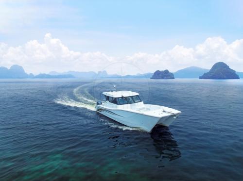 Gulf craft silvercat 34 ht