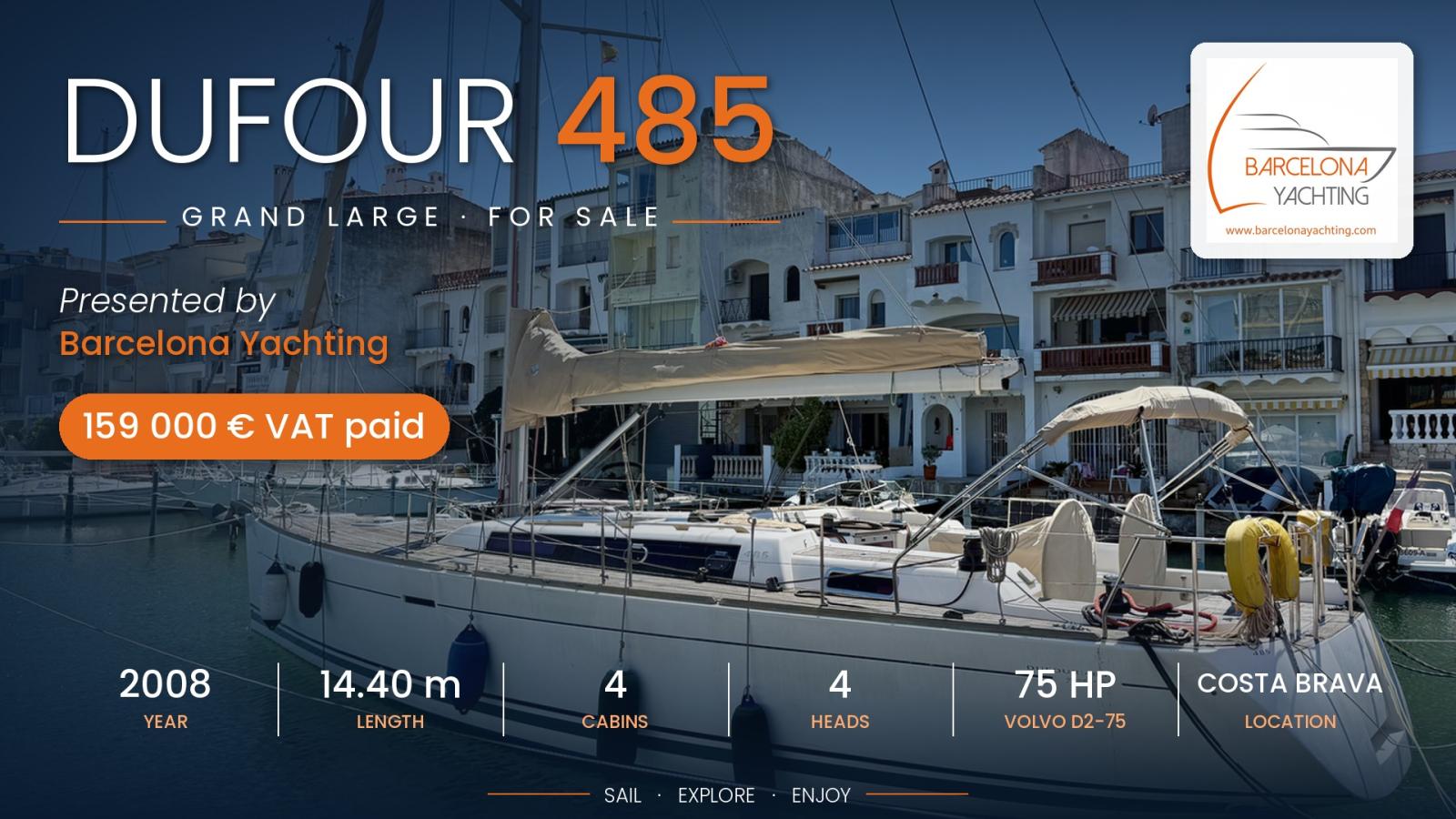 dufour yachts 485 grand large