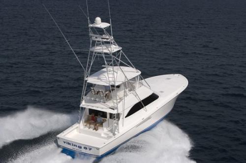 Viking yachts 57' convertible