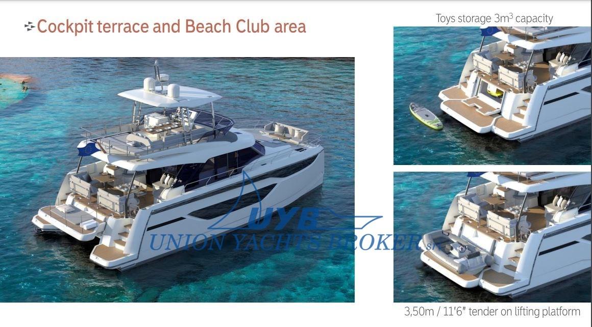 prestige M48 catamarano a motore