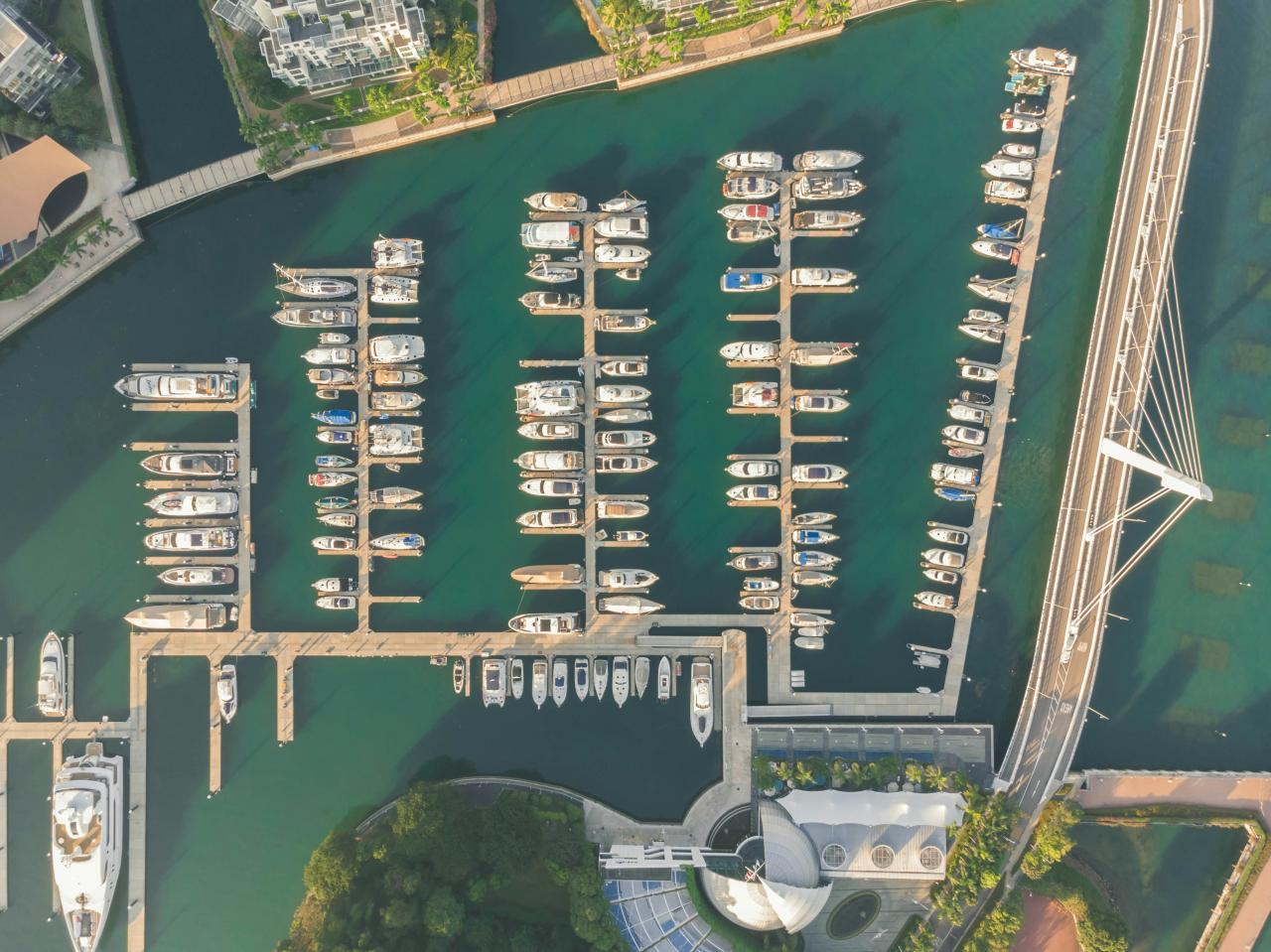 Autonomous Docking for Yachts