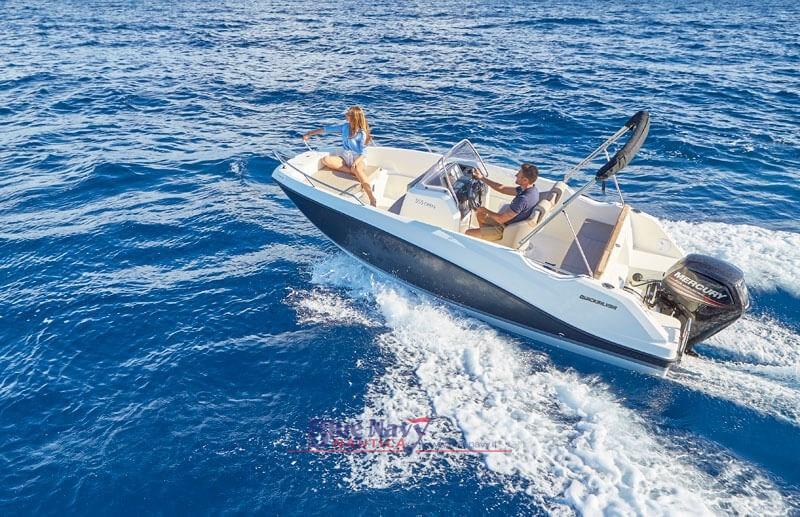 quicksilver Activ 555 open + 40 pro mercury