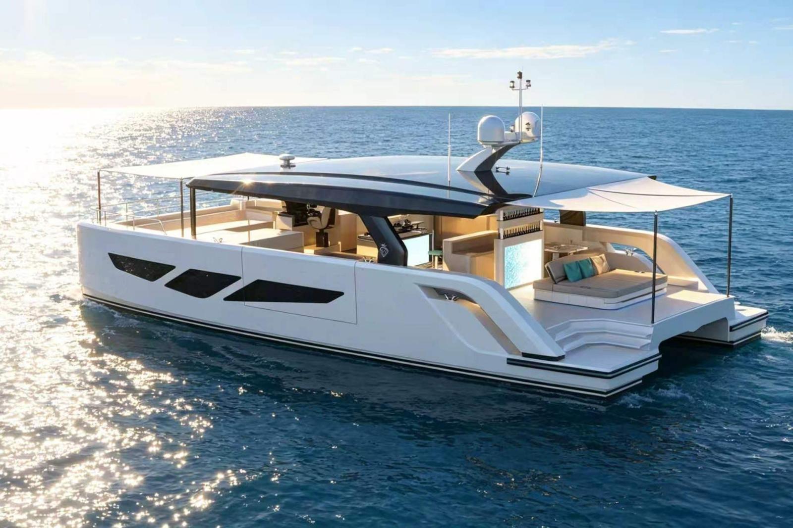 Catamaran Diamond Yachts P55 Power Catamaran