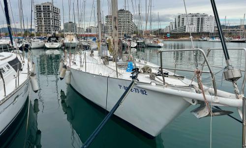 Custom built boat damien ii joubert-nivelt 16m steel sailing yacht