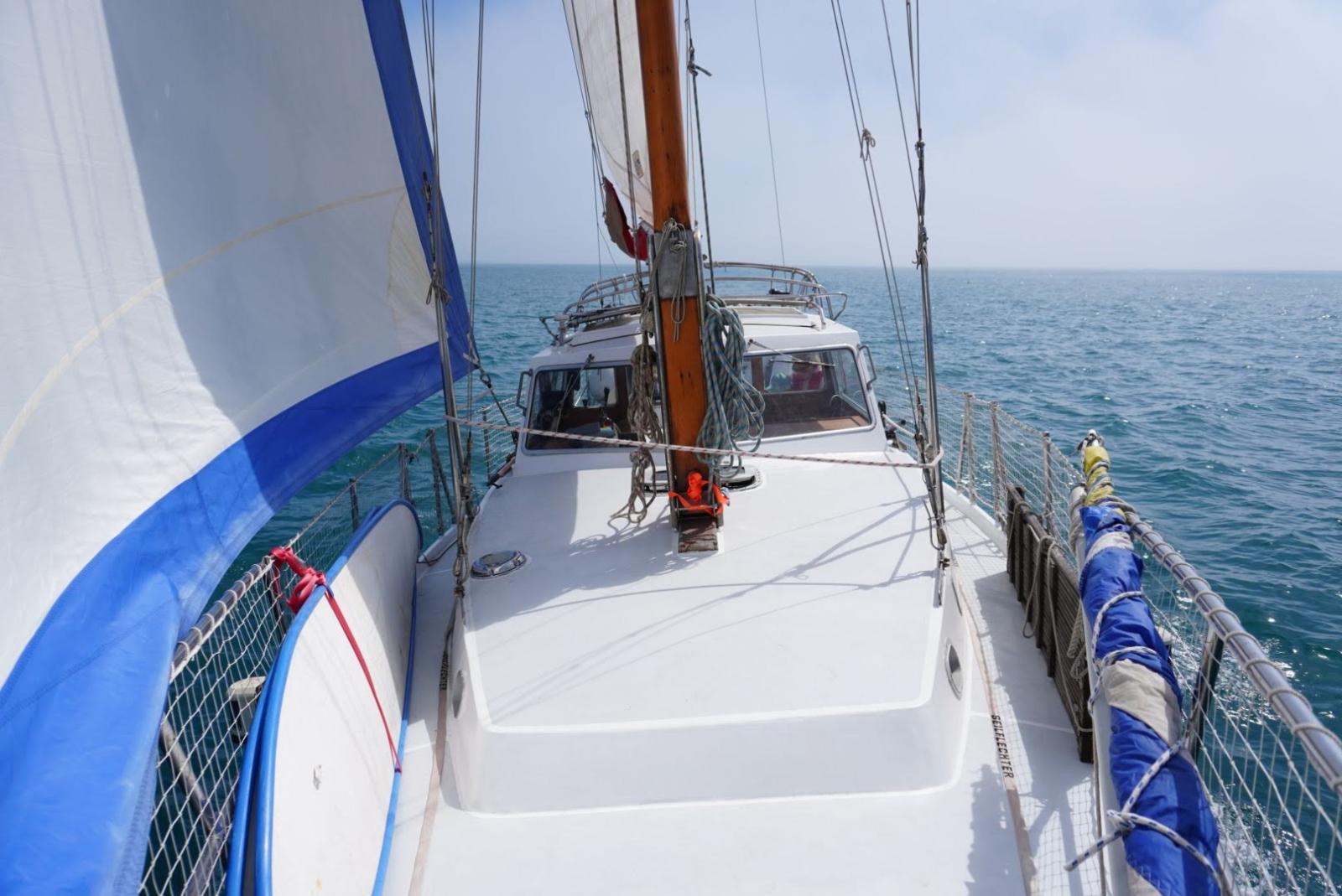 jamrath stahlbau Steel deckhouse motorsailor