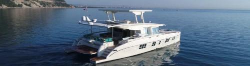 serenity yachts Serenity 64 hybrid solar electric powercat