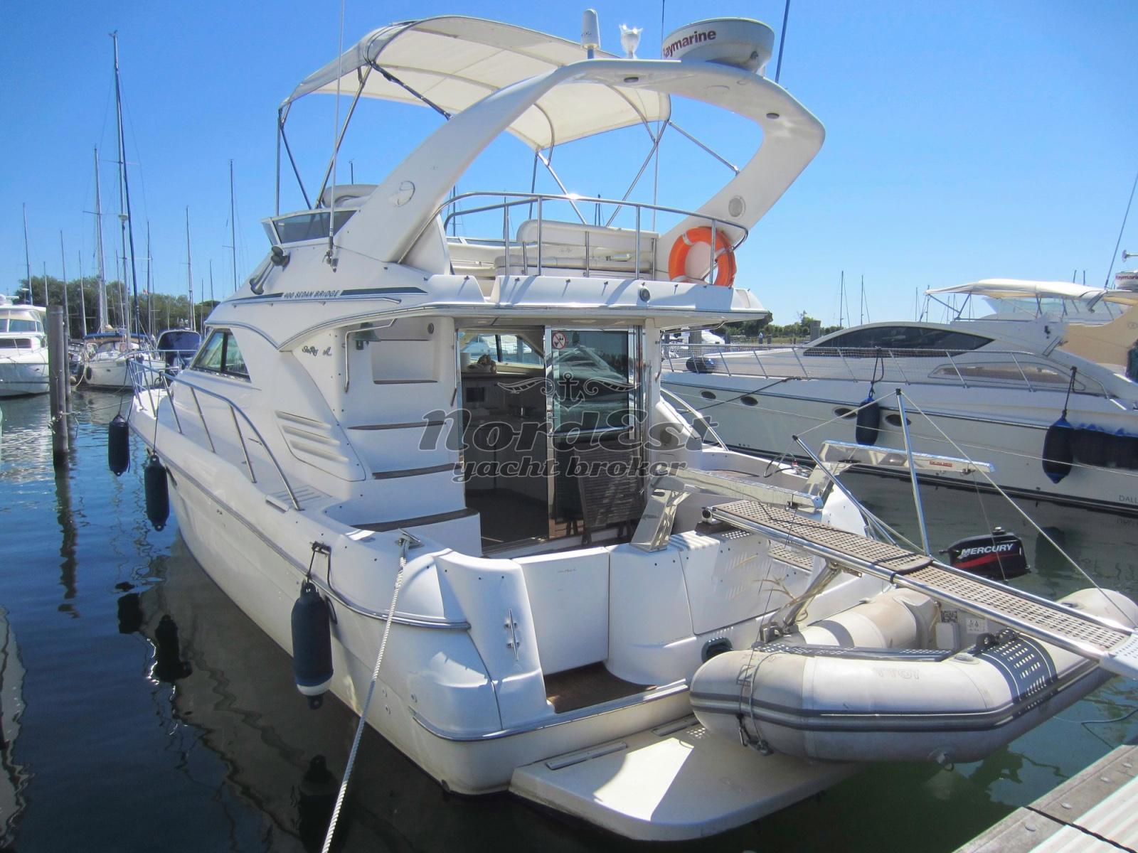 sea ray 400 sedan bridge