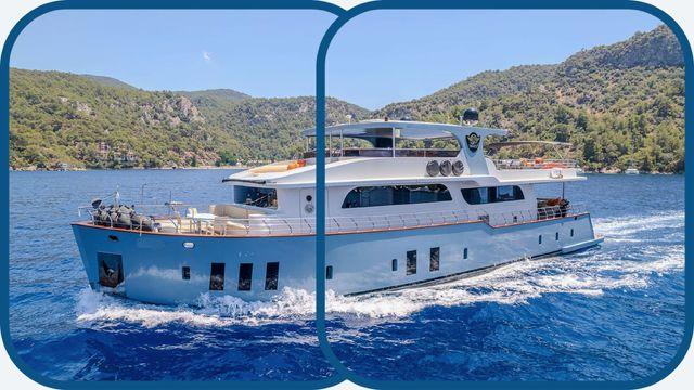 fethiye shipyard Mysy trawler 26m