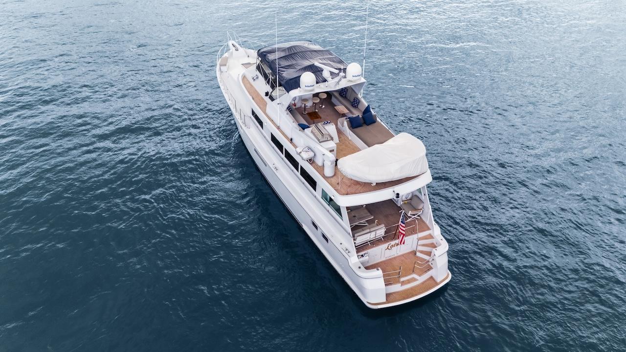hatteras 74 Sport Deck Motor Yacht