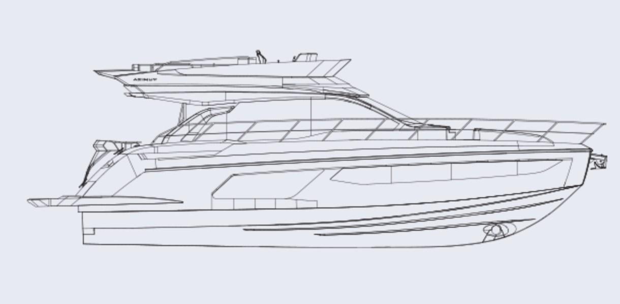 azimut 53 flybridge