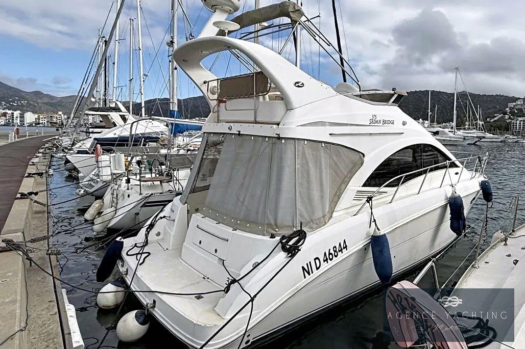 sea ray 375 sedan bridge