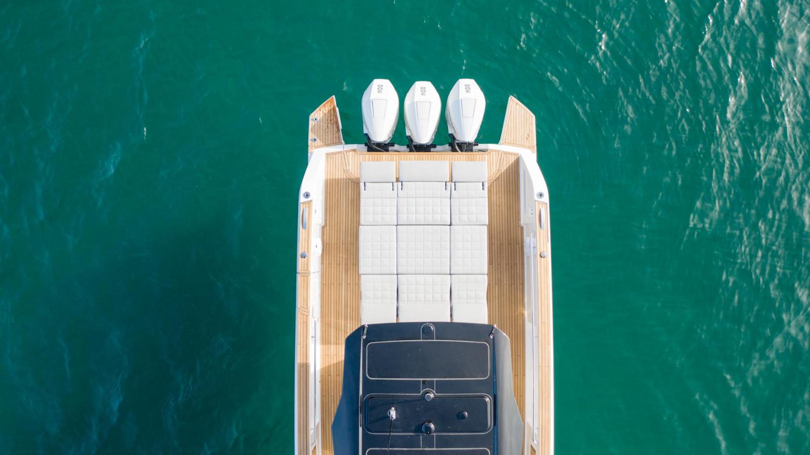 pardo yachts 38 hors bord