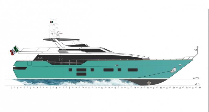 cantieri navali lavagna Admiral 28
