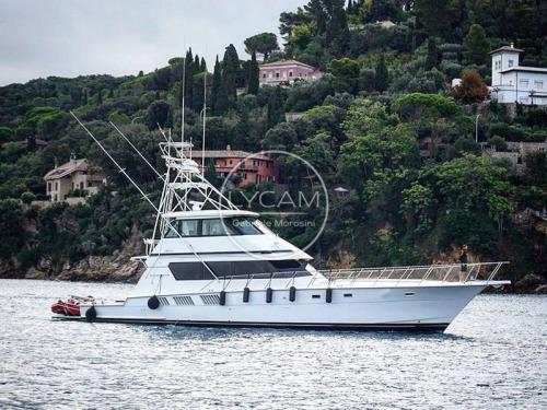 Hatteras 65 enclosed