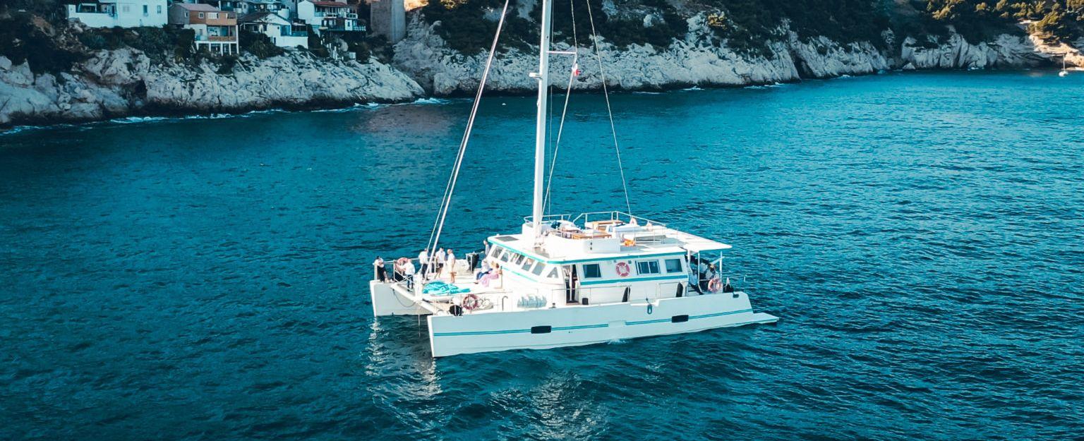custom built boat Maxi day charter catamaran 65