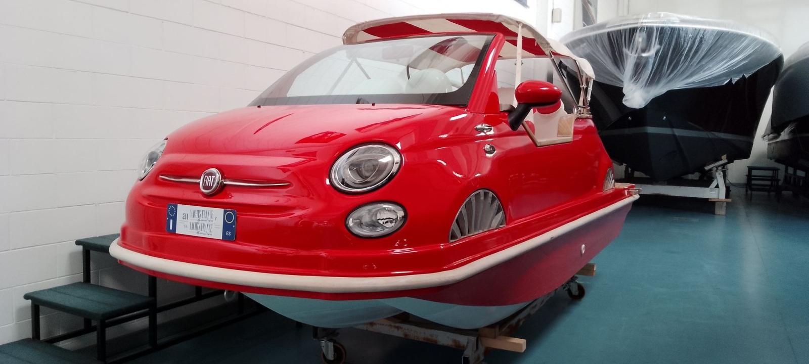car offshore Fiat 500
