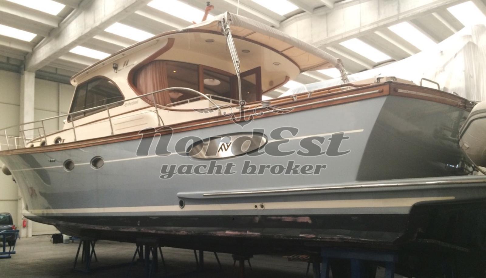 abati yachts Portland ay 55 lobster hard top