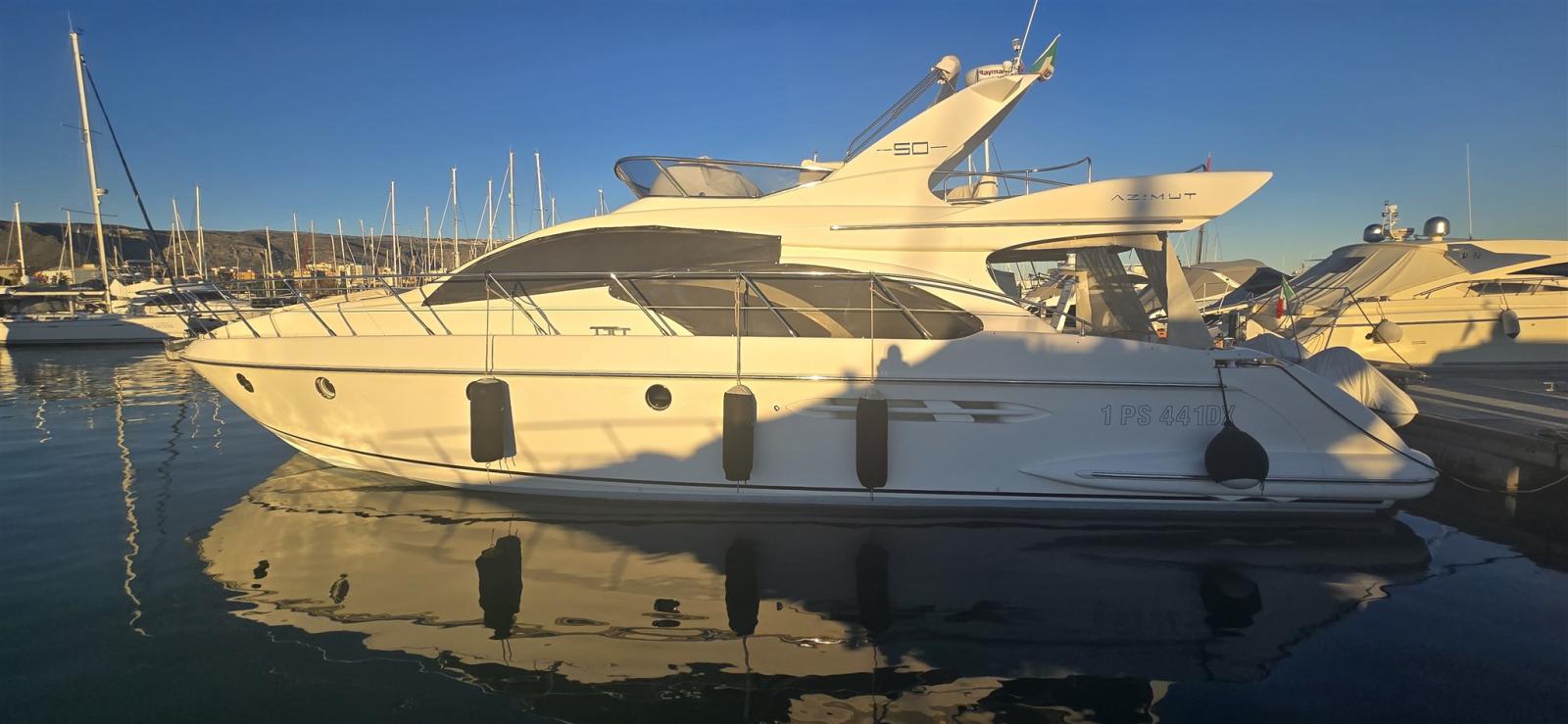 azimut 50 flybridge