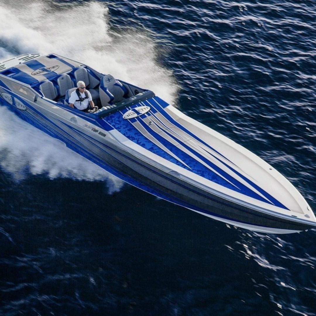 cigarette r.t. 38' top gun