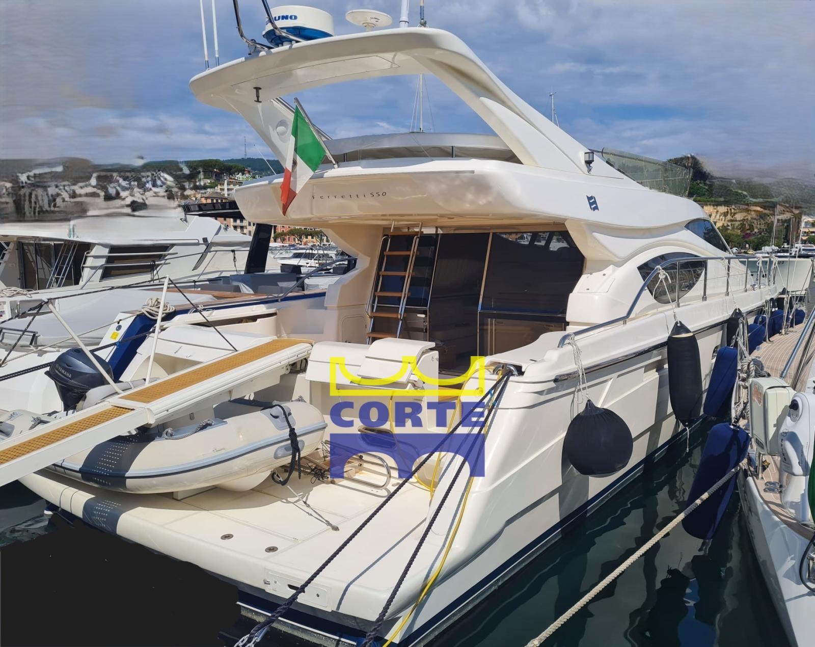 ferretti yachts 550