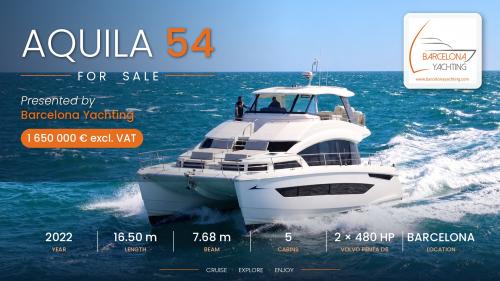 Aquila 54 yacht