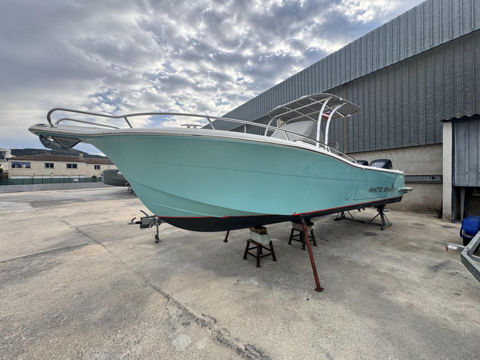 white shark 280 cc evo