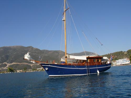 custom built boat Greek Traditional Motorsailer 17m